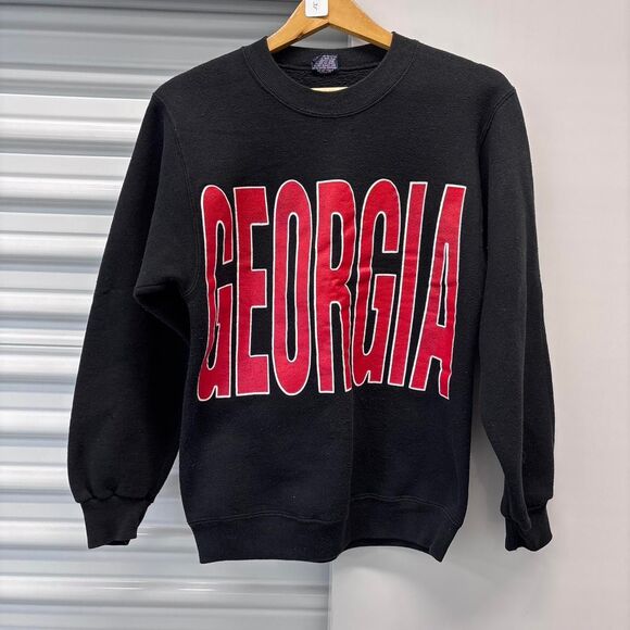 Jansport Other - Vintage 1980s jansport university of Georgia black crewneck, men’s small, big gr